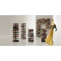 Libreria sospesa a parete salvaspazio in legno 60 | 105 cm ZiaBice
