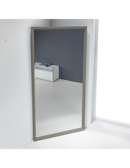 Specchio angolare ad anta in alluminio Angle Vanity