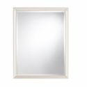 Specchio rettangolare da parete 70 x 90 cm con cornice in alluminio Vanity