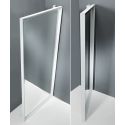 Specchio ad anta con cornice in alluminio Vanity