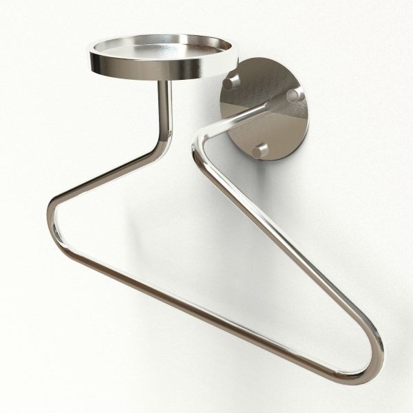 Servomuto design moderno in acciaio inox Vilmos