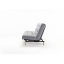 Colpus divano letto a 2 posti regolabile uso quotidiano - 565 Twist Granite