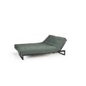 Fraction 120 divano letto ad una piazza e mezza uso frequente 120x200 cm - 518 Elegance Green