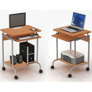 Porta stampante scrivania mobiletto ufficio supporto mensola