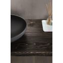 Mobili bagno in abete nero Old Wood 4 di Loetrà