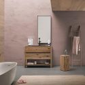 Mobili bagno in rovere antico Old Wood 5 di Loetrà