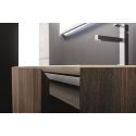 Set mobili bagno in rovere impiallacciato Crono 1 di Loetrà