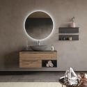 Mobili bagno in legno rovere Style 5 di Loetrà