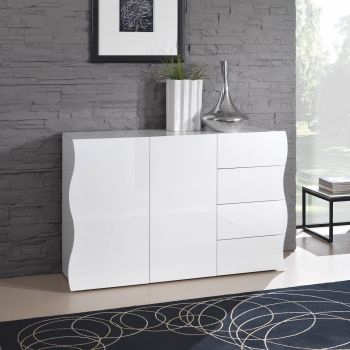 Credenza cucina bianco lucido Surf