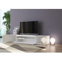 Mobile porta TV in legno L200 cm Bandol White