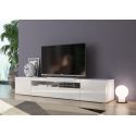 Mobile porta TV in legno L200 cm Bandol White