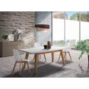 Tavolo allungabile in legno design moderno Julian 180