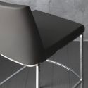 Coppia sgabelli bar design moderno Avery