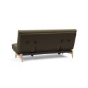 Divano letto matrimoniale sfoderabile Aslak 140 - 575 Vivus Dusty Dusty Olive