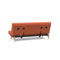 Divano letto sfoderabile Aslak 120 - 581 Argus Rust