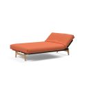 Divano letto sfoderabile Aslak 120 - 581 Argus Rust