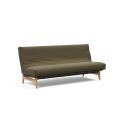 Divano letto sfoderabile Aslak 120 - 575 Vivus Dusty Dusty Olive