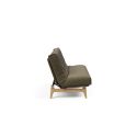 Divano letto sfoderabile Aslak 120 - 575 Vivus Dusty Dusty Olive