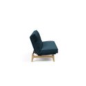 Divano letto sfoderabile Aslak 120 - 580 Argus Navy Blue