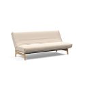 Divano letto sfoderabile Aslak 120 - 584 Argus Natural