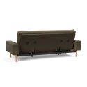 Divano letto matrimoniale design moderno Mimer - 575 Vivus Dusty Dusty Olive