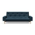 Divano letto matrimoniale design moderno Mimer - 580 Argus Navy Blue