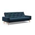 Divano letto matrimoniale design moderno Mimer - 580 Argus Navy Blue