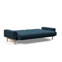 Divano letto matrimoniale design moderno Mimer - 580 Argus Navy Blue