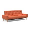 Divano letto matrimoniale design moderno Mimer - 581 Argus Rust