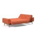 Divano letto matrimoniale design moderno Mimer - 581 Argus Rust