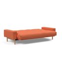 Divano letto matrimoniale design moderno Mimer - 581 Argus Rust