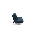 Divano letto sfoderabile ad una piazza e mezza Fraction 120 - 580 Argus Navy Blue