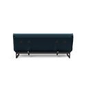 Divano letto sfoderabile ad una piazza e mezza Fraction 120 - 580 Argus Navy Blue