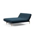 Divano letto a 2 posti sfoderabile Colpus - 580 Argus Navy Blue