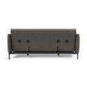 Divano letto a 2 posti sfoderabile Junus - 216 Flashtex Dark Grey