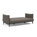 Divano letto a 2 posti sfoderabile Junus - 216 Flashtex Dark Grey