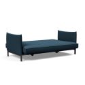 Divano letto a 2 posti sfoderabile Junus - 580 Argus Navy Blue