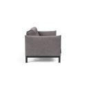 Divano letto a 2 posti con braccioli Junus -  217 Flashtex Light Grey