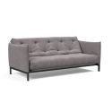 Divano letto a 2 posti con braccioli Junus -  217 Flashtex Light Grey