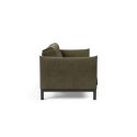 Divano letto a 2 posti con braccioli Junus - 316 Cordufine Pine Green