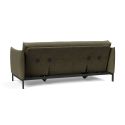 Divano letto a 2 posti con braccioli Junus - 316 Cordufine Pine Green