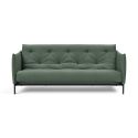 Divano letto a 2 posti con braccioli Junus - 518 Elegance Green