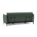 Divano letto a 2 posti con braccioli Junus - 518 Elegance Green