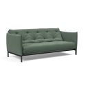 Divano letto a 2 posti con braccioli Junus - 518 Elegance Green