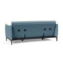 Divano letto a 2 posti con braccioli Junus - 525 Mixed Dance Light Blue