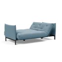 Divano letto a 2 posti con braccioli Junus - 525 Mixed Dance Light Blue