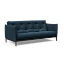 Divano letto a 2 posti con braccioli Junus - 580 Argus Navy Blue