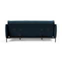 Divano letto a 2 posti con braccioli Junus - 580 Argus Navy Blue