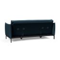 Divano letto a 2 posti con braccioli Junus - 580 Argus Navy Blue