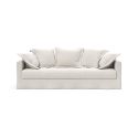 Divano letto matrimoniale sfoderabile Pascala - 574 Vivus Dusty Off White